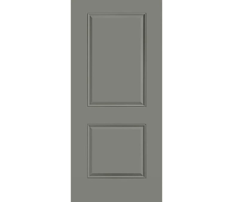 Traverse City 2 Panel Square Steel Entry Door