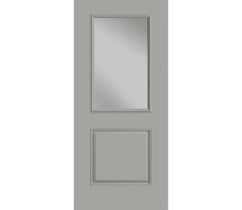 Traverse City Half Light 1 Panel Fiberglass Entry Door