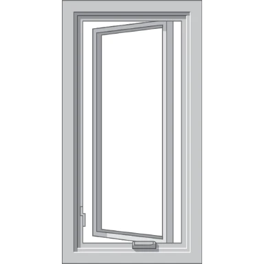 Traverse City Pella Hurricane Shield Series Vinyl Casement Window