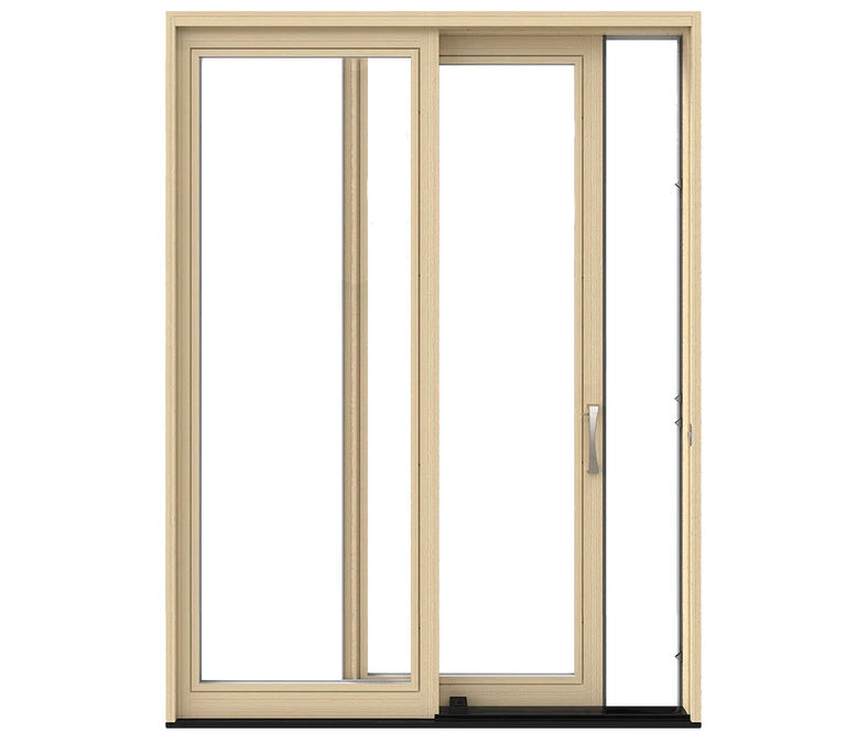 Traverse City Pella Lifestyle Series Wood Sliding Patio Doors