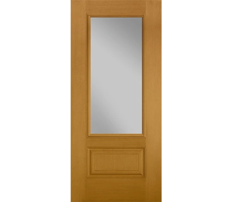 Traverse City Three Quaters light Fiberglass Entry Door